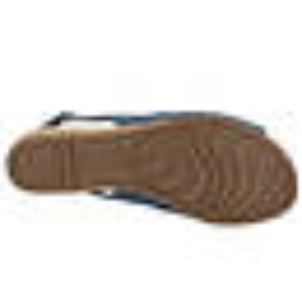 Easy Street Trudy Espadrille Wedge Sandal Denim Size 9  New in Package